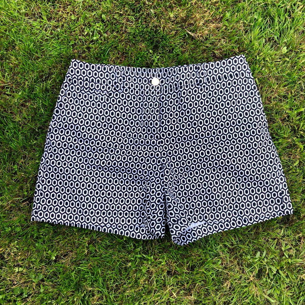 Anne Klein | Black and White Shorts